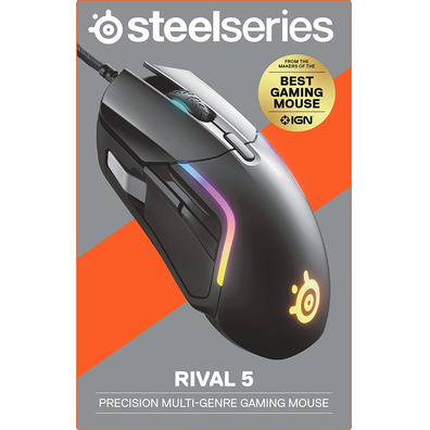 Ratón Steelseries Rival 5 18000 CPI