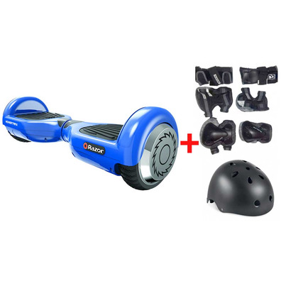 Razor Hovertrax Zwei blaue Räder