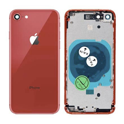 Hinteres Gehäuse - iPhone 8 Rot