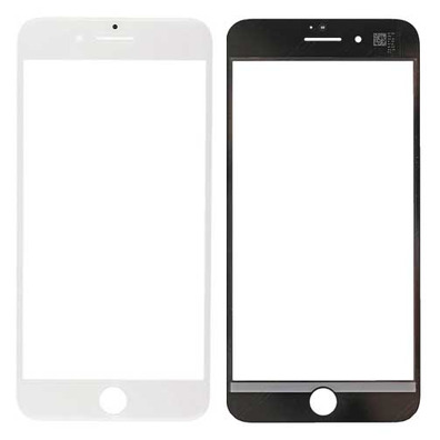 Frontscheibe iPhone 8 Plus (Oca Glue) Weiss