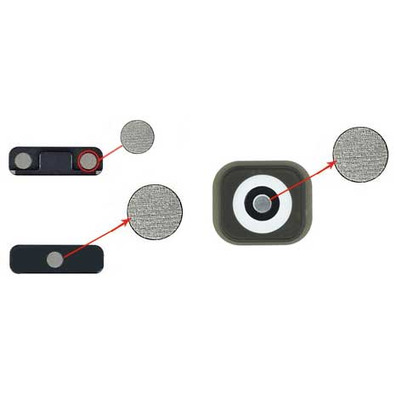 Button Gasket Kits for iPhone 5G/5C/5S/SE