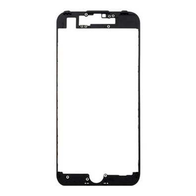 Front Frame with Hot Glue for iPhone 7 Schwarz