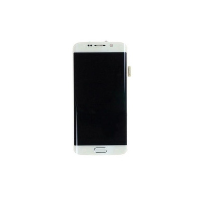 Ersatz Bildschirm   Rahmen Samsung Galaxy S6 Edge White