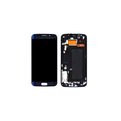 Ersatz Bildschirm   Rahmen Samsung Galaxy S6 Edge Black