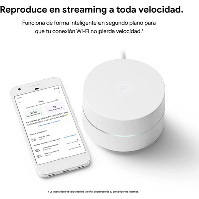 Router Inalámbrico Google WiFi 3-PK 2.4GHz/5GHz 3 unidades