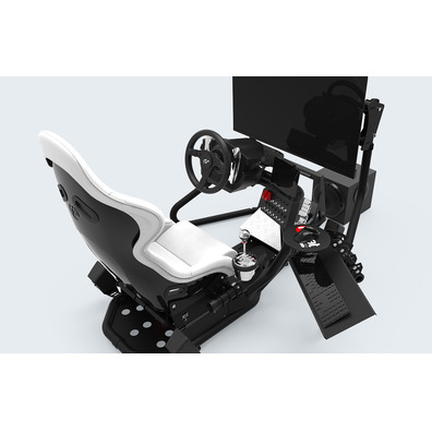 rSeat RS1 Weiss/Schwarz