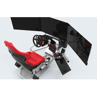 rSeat RS1 Rot/Weiss