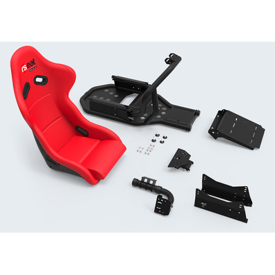 rSeat RS1 Rot/Schwarz