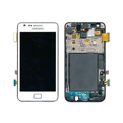 Full Frontal für Samsung Galaxy S II I9100 White