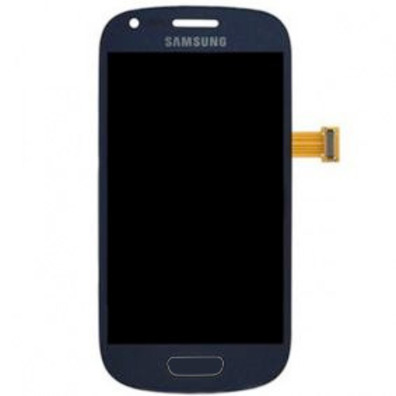 Full Screen Samsung Galaxy S III Mini Schwarz / Grün