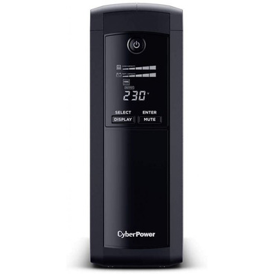 SAI Línea Interactiva Cyberpower VP1200ELCD-DE 1200VA/720W 5 * Schuko