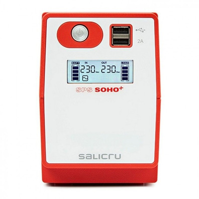 SAI Línea Interactiva Salicru SPS 500 SOHO + 500VA/30 0W 2 * Schuko