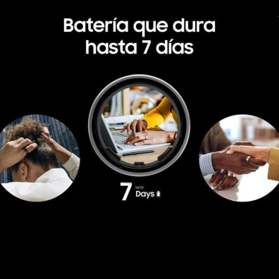 Samsung Galaxy Ring Größe 5 Silber Titanio - Smart Ring
