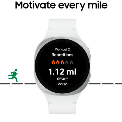 Samsung Galaxy Watch8 44mm Bluetooth Silber