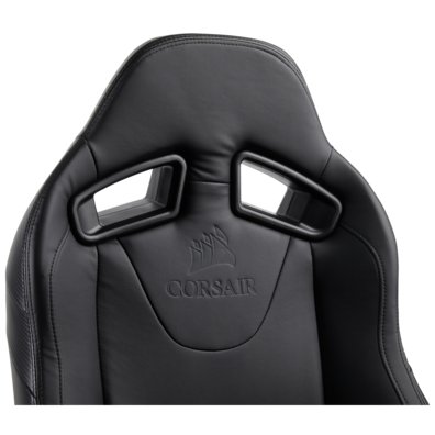 Stuhl Corsair Gaming T2 Road Warrior Schwarz