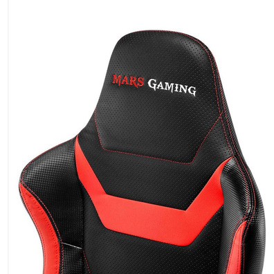 Stuhl Gamer Mars Gaming MGC218bbl Farbe Black-Blue Schwarz-Rot