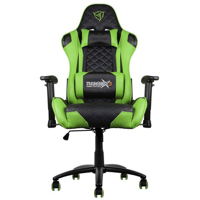 Stuhl Gamer THUNDERX3 TGC12 Schwarz-Grün