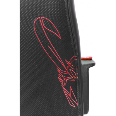 Stuhl Gamer Woxter Stinger Station Alien Schwarz-Rot