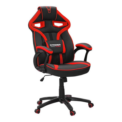 Stuhl Gamer Woxter Stinger Station Alien Schwarz-Rot