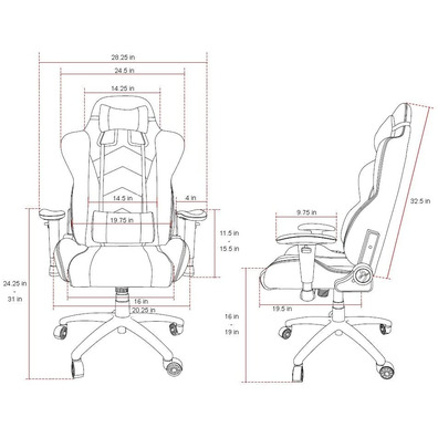 Silla Gaming Arozzi Inizio Blau