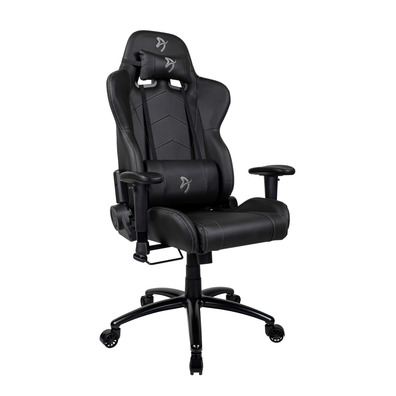 Silla Gaming Arozzi Inizio PU Grau Logo