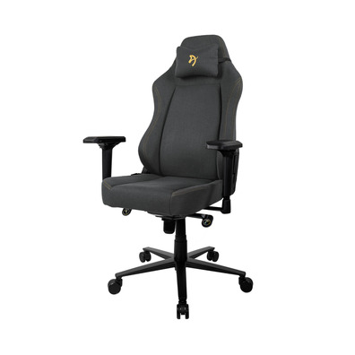 Silla Gaming Arozzi Primo Gewebe Schwarz-Gold Logo