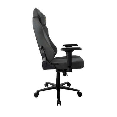 Silla Gaming Arozzi Primo Gewebe Schwarz-Gold Logo