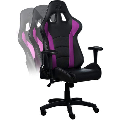 Silla Gaming Cooler Master Caliber R1 Negro/Morado