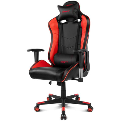 Stuhl-Gaming-Drift DR85BR Schwarz/Rot