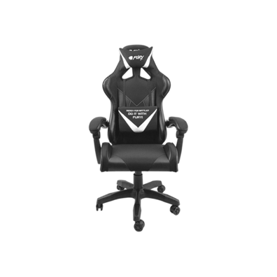 Silla Gaming Fury Avenger L Negra/Blanca