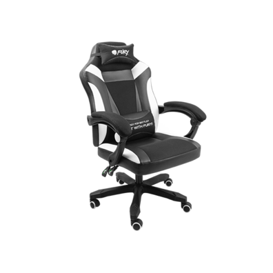 Silla Gaming Fury Avenger M + Negra/Blanca