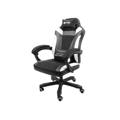 Silla Gaming Fury Avenger M + Negra/Blanca