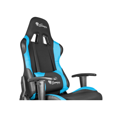 Stuhl-Gaming-Genesis -, Nitro-550 Schwarz/Blau