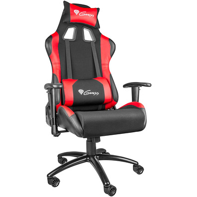 Silla Gaming Genesis Nitro 550 Negro/Rojo