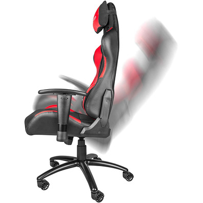 Silla Gaming Genesis Nitro 550 Negro/Rojo