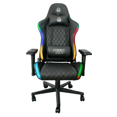 Stuhl Gaming-Keep Out XSPRO-RGB-Schwarz