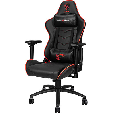 Silla Gaming MSI MAG CH120X Negro/Rojo