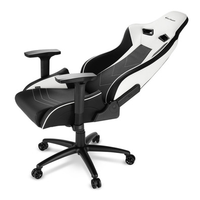 Stuhl-Gaming Sharkoon Elbrus 3 Schwarz/Weiß-160G