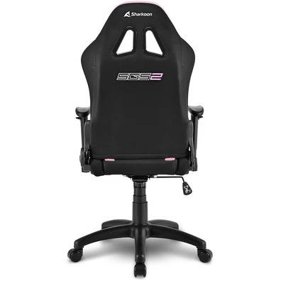 Silla Gaming Sharkoon Skiller SGS2 JR Negro/Rosa