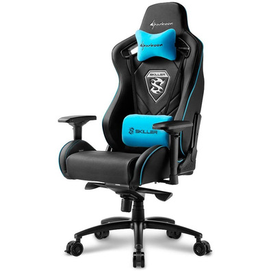 Silla Gaming Sharkoon Skiller SGS4 Negro/Azul 160G