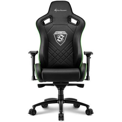 Silla Gaming Sharkoon Skiller SGS4 Negro/Verde