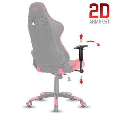 Silla Gaming Spirit von Gamer Siege Demon Rot