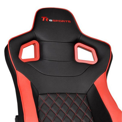 Stuhl Gaming Thermaltake Gt-Fit-Esports Schwarz-Rot