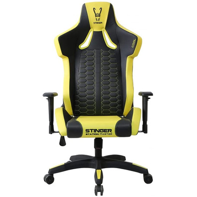 Silla Gaming Woxter Stinger Station Master Cool Amarilla y Negra