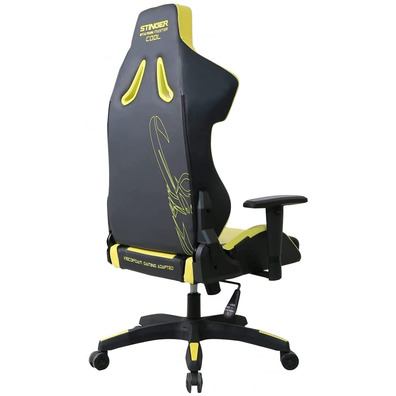 Silla Gaming Woxter Stinger Station Master Cool Amarilla y Negra