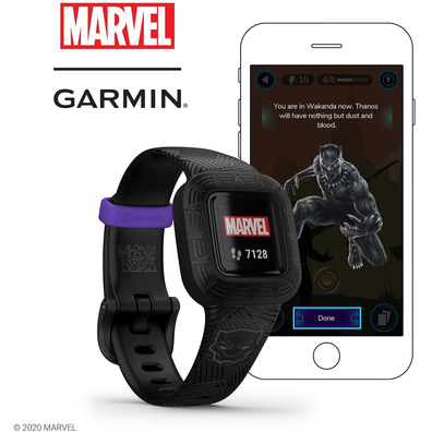 Smartband Garmin Vívofit jr. 3 Schwarz Panther