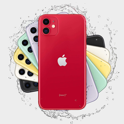 Smartphone Apple iPhone 11 64GB 6.1 " MHDD3QL/A Rojo