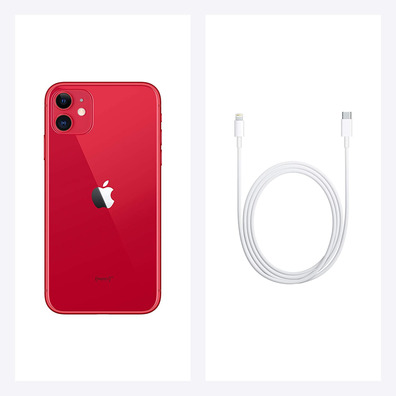 Smartphone Apple iPhone 11 64GB 6.1 " MHDD3QL/A Rojo