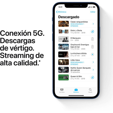 Smartphone Apple iPhone 12 128GB Blau MGJE3QL / A