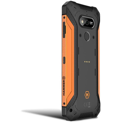 Smartphone Hammer Explorer Schwarz Orange 3GB/32GB Rugerizado